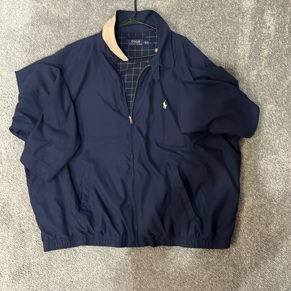 Polo Ralph Lauren Men's Navy Lightweight Windbreaker 4XLT